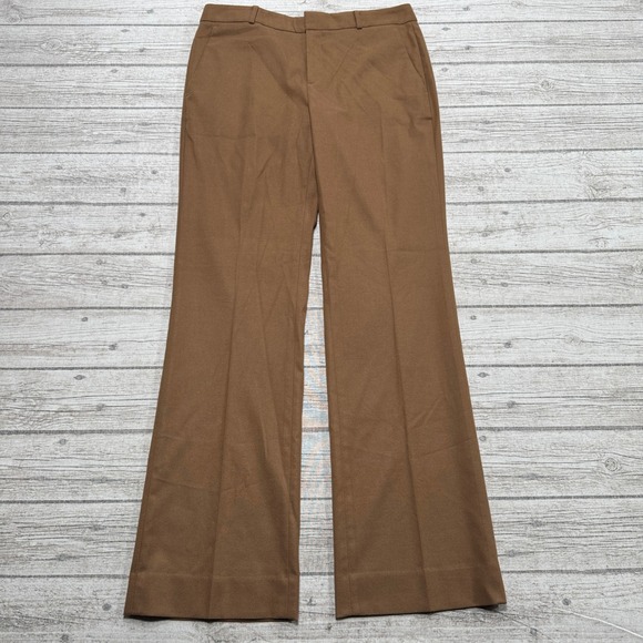 Banana Republic Pants - Banana Republic Dress Pants Women's 8 Brown Logan Straight Leg Workwear Trousers